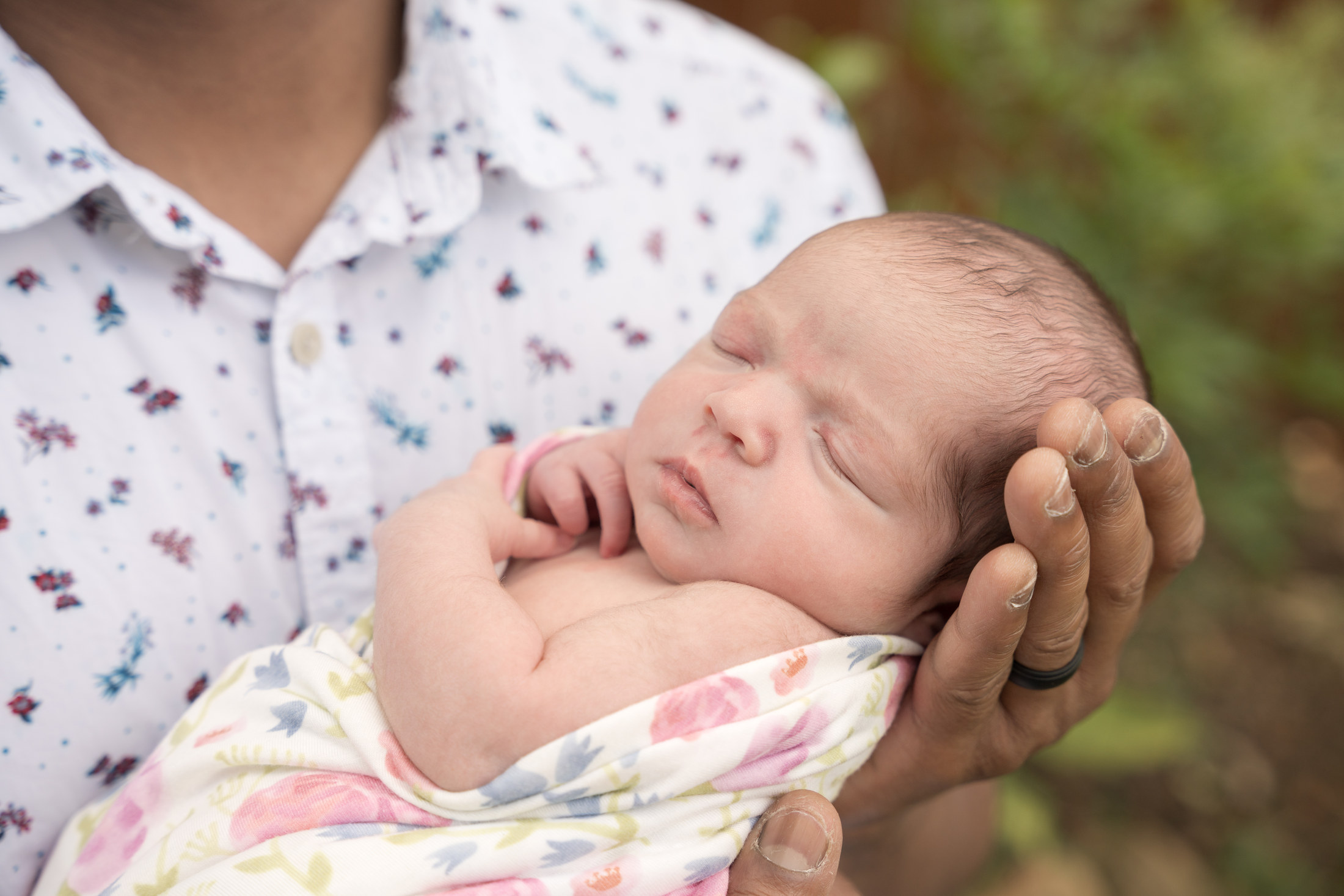 Newborn at-home photograph 12